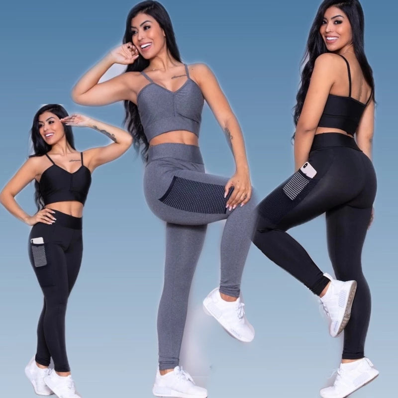 Legging Fitness com Bolso: Conforto e Funcionalidade para seus Treinos! Cod.: 225