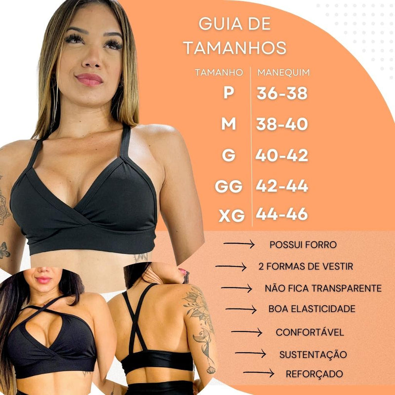 Compre 1 e Leve 3  - Tops Fitness Academia Com Forro Confortável Estampas e Cores Diversas