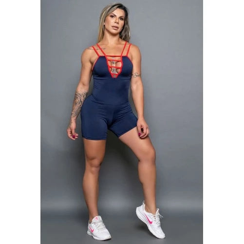 Macaquinho Duo: Lançamento Fitness para a Moda Academia Feminina! Cod.:151