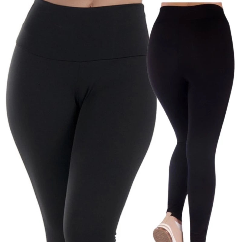 Legging Preta Lisa: Conforto e Versatilidade para seu Dia a Dia Fitness! Cod.:234