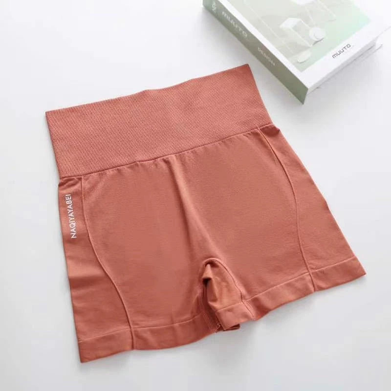 Shorts de Cintura Alta Esportivos Femininos: Conforto e Suporte para Fitness e Yoga! Cod.:269