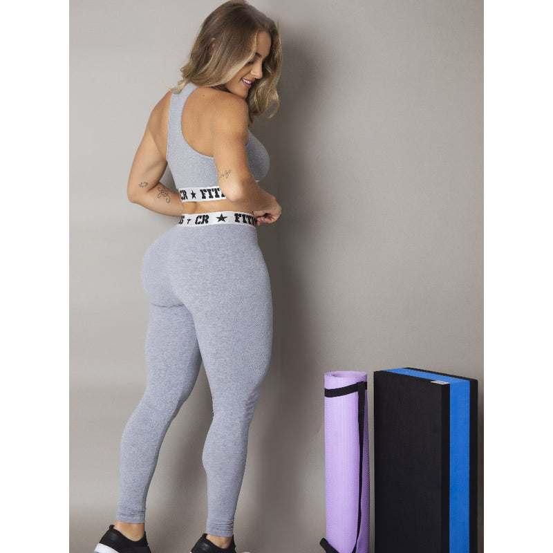 KIT Compre 1 e Leve 3 - Conjunto Academia Topper e Legging Cintura Alta - Incrível!