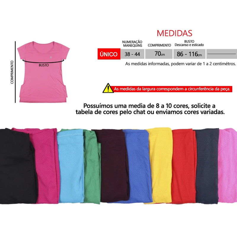 Descubra a Blusa Mullet Feminina DryFit para seus Treinos! Cod.:295