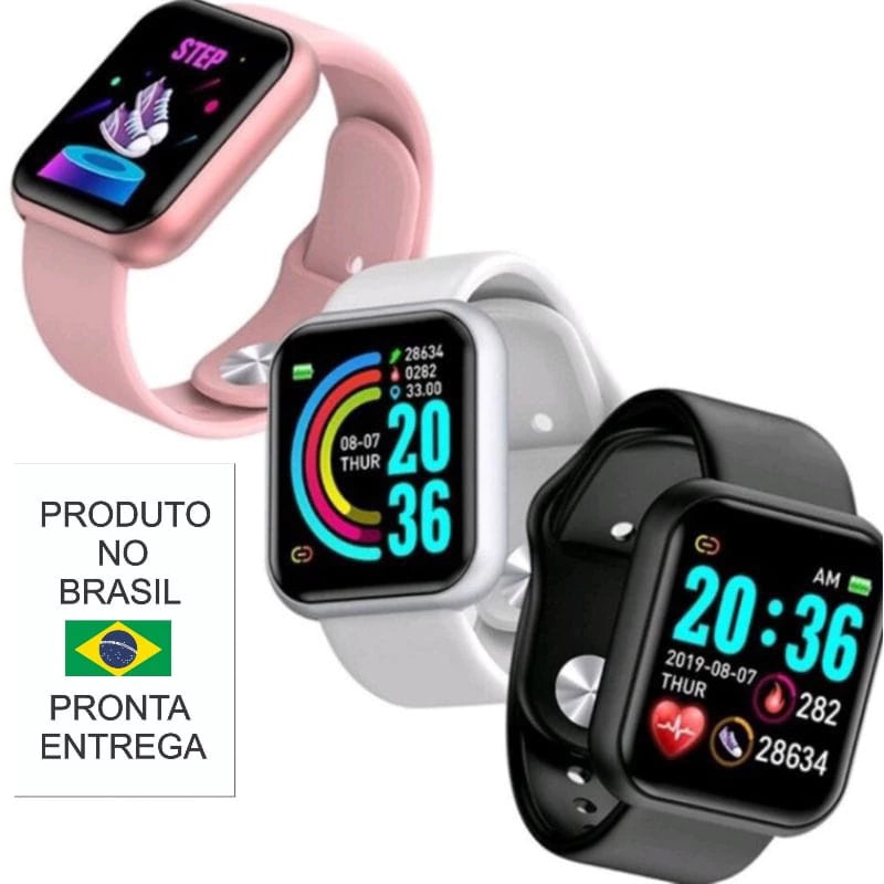 Relógio Smartwatch: Perfeito para Academia e Prática de Esportes Cod.: 203