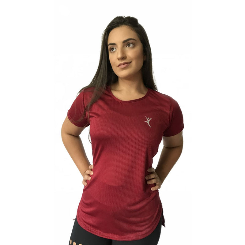 Blusa Academia Feminina Long Line Dry Fit! Ideal para Atividades Físicas!