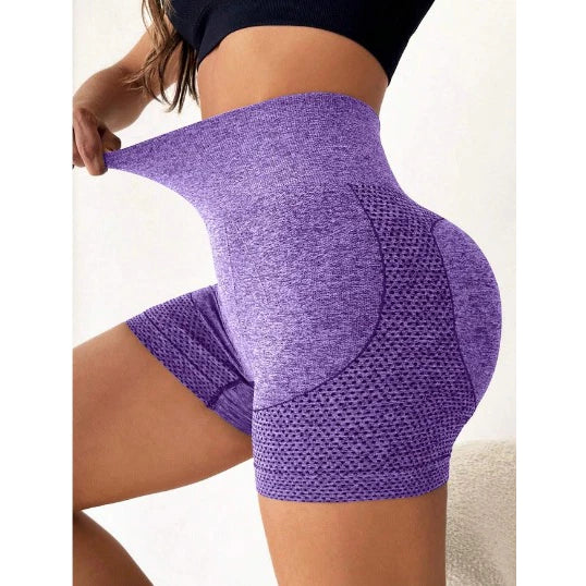 Shorts Fitness Feminino de Cintura Alta que Levanta o Bumbum para Academia e Corridas! Cod.:286