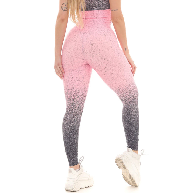 Legging Feminina Degrade: Conforto e Estilo Reforçados para seus Treinos! Cod.:235