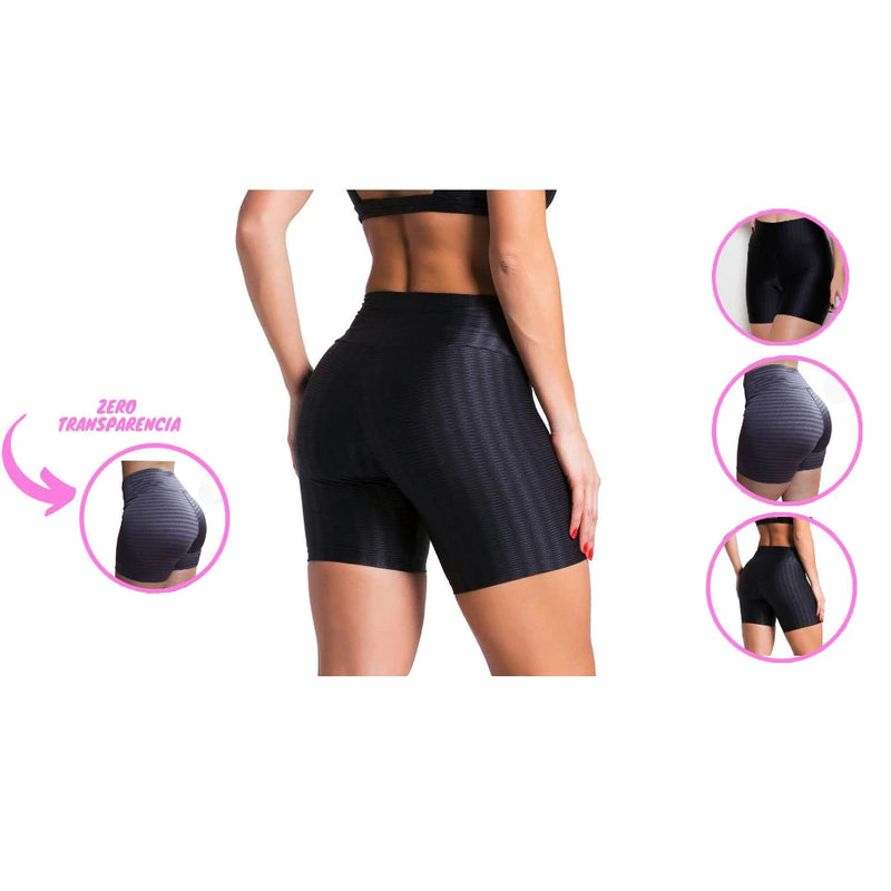 Kit 3 Shorts 3D Legging em Suplex para Academia com Alta Qualidade e Proteção UV Cod.:267