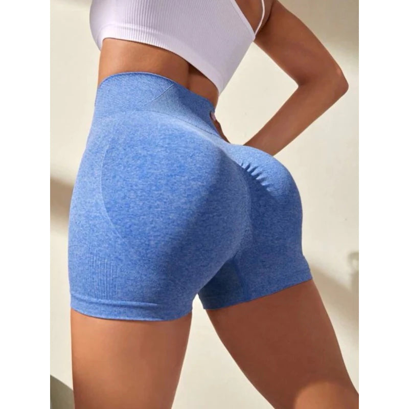 Shorts Fitness Feminino de Cintura Alta que Levanta o Bumbum para Academia e Corridas! Cod.:286