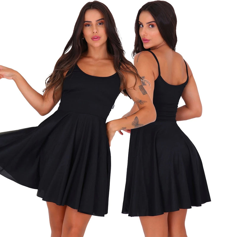 Vestido Feminino Godê Ribana Rodado: Moda Feminina em Destaque! cod. 169