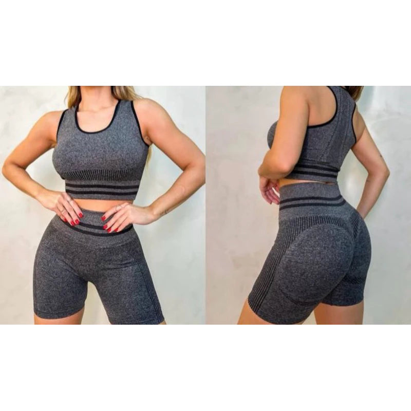 Shorts Fitness Feminino de Cintura Alta que Levanta o Bumbum para Academia e Corridas! Cod.:286