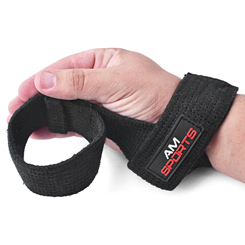 Tala Straps em Algodão: Suporte Profissional para seus Treinos de Academia e Musculação! Cod.: 185