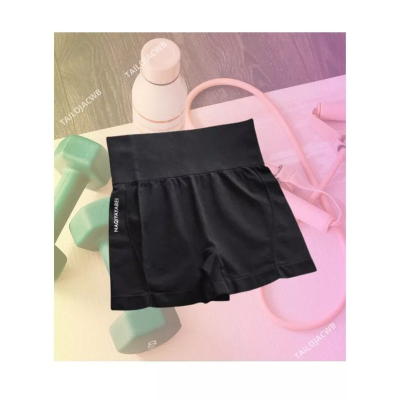 Short Feminino de Cintura Alta para Fitness, Academia e Yoga! Cod.:266