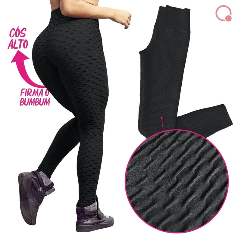 Legging Bolha Suplex: Conforto e Estilo para seus Treinos na Academia! Cod.:216