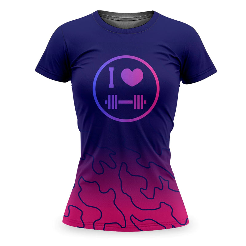 Elegância e Conforto em Movimento - Descubra a Camiseta Feminina Baby-Look Sou Fitness Dryfit para Academia! Cod.:300