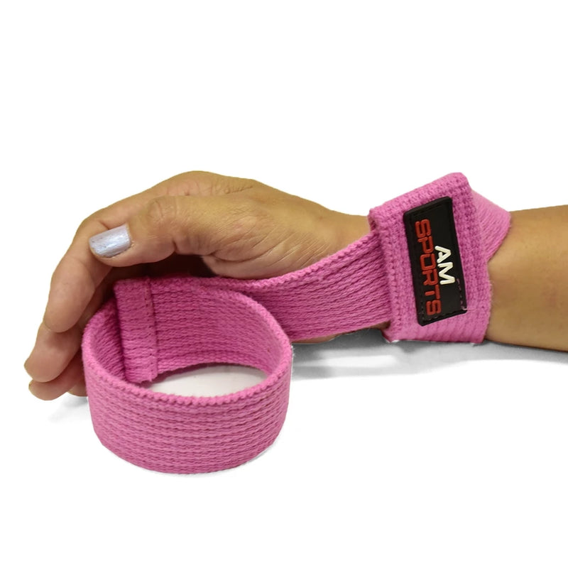 Tala Straps em Algodão: Suporte Profissional para seus Treinos de Academia e Musculação! Cod.: 185