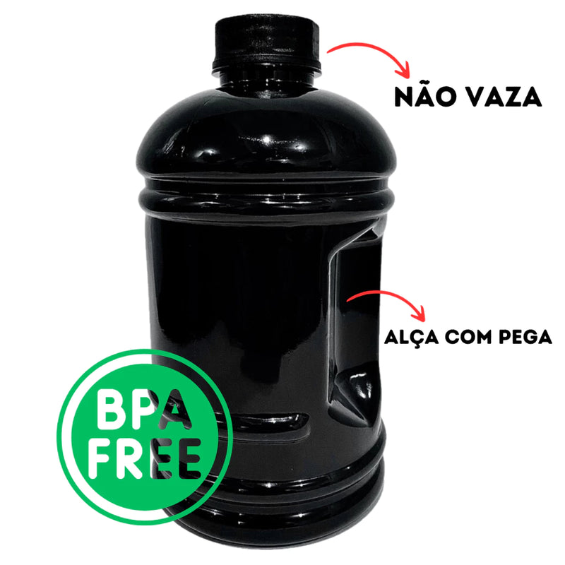 Garrafa com Pega: Seu Galão de Água Resistente de 1 Litro para Treinos na Academia e CrossFit Cod.: 201