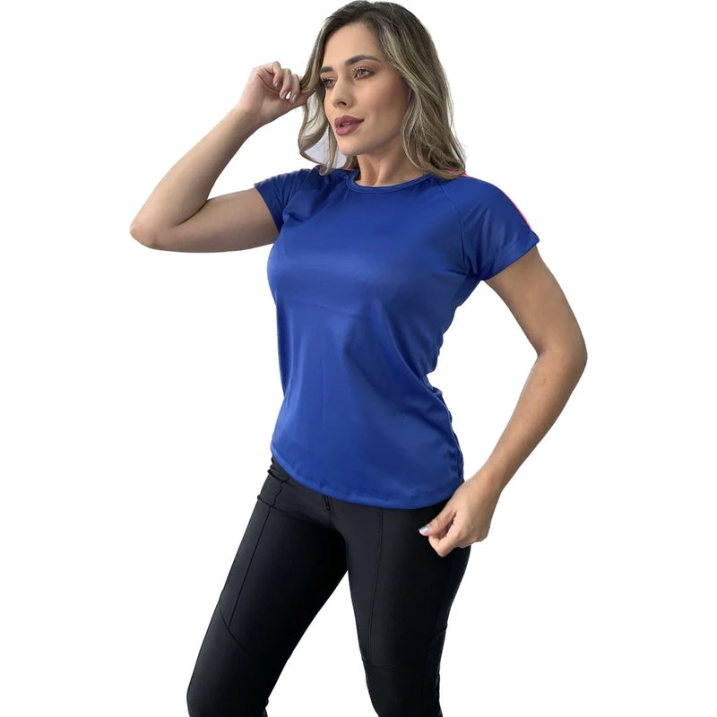 Estilo e Desempenho em Qualquer Ocasião - Descubra a Camiseta Baby Look Dry Fit Feminina! Cod.:308