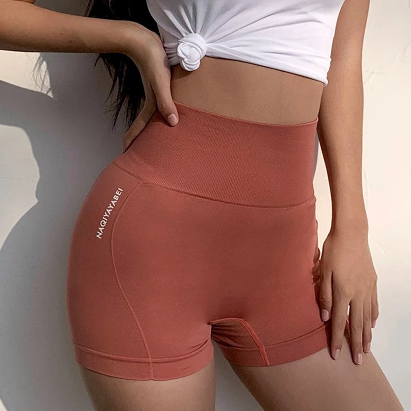 Short Feminino de Cintura Alta para Fitness, Academia e Yoga! Cod.:277