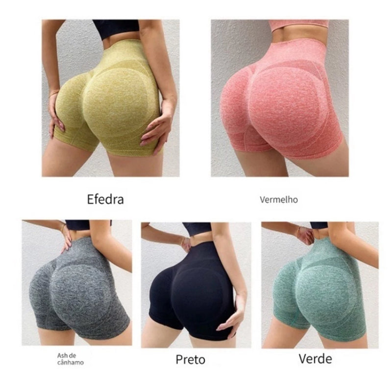 Shorts Femininos para Academia, Corrida e Treino, que Realçam e Levantam o Bumbum! Cod.:263