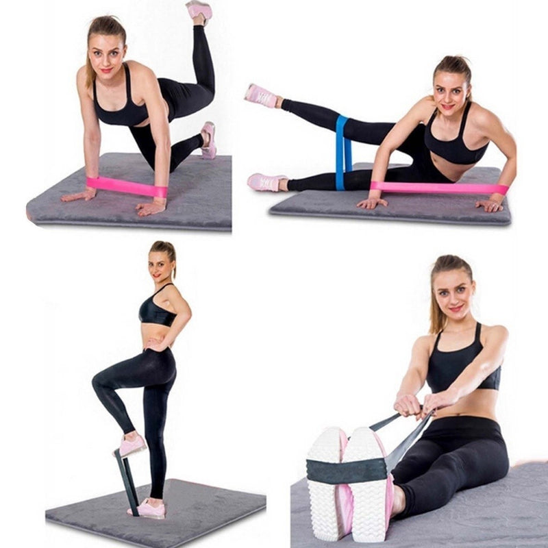 Super Kit 21 Elástico Extensor para Treinar em Casa, Academia, Pilates, Musculação - Loja de Fábrica - 15% de Desconto no ato da Compra!